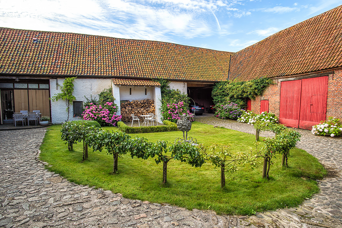 inkom vakantiehuis vierkantshoeve